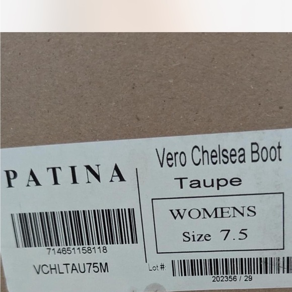 Patina by Portland Leather Goods Tan Suede Ankle Booties - Picture 3 of 5